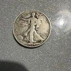 Liberty Walking Half Dollar 1939 50C Silver Circulated US Coin Uncertified