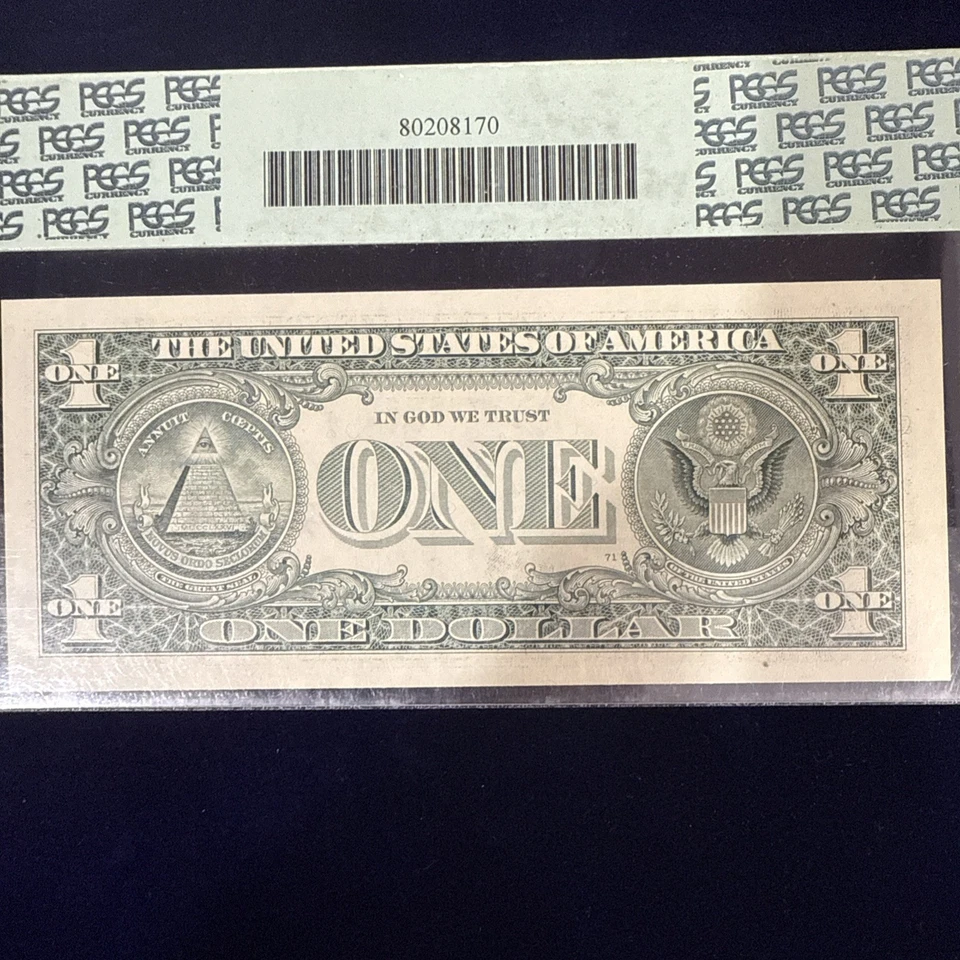 2006 $1 Note Lowell Howedel Courtesy Autograph 65pPQ PCGS Currency Grade - Image 4 of 4