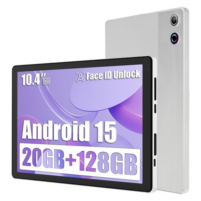 AEEZO 10.4'' Tablet Android 15 Pad Tab 20(3+17)GB RAM 128GB ROM Widevine L1 FHD