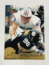 1996 Pacific Football #171 - Mark Stepnoski - Houston Oilers