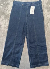 Gloria Vanderbilt Jeans Womens 6 Drapey Comfort Tummy Control Ankle Wide Leg NWT