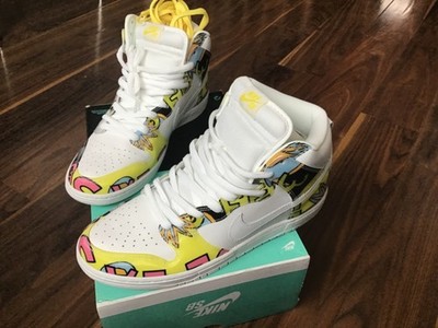 Nike SB Dunk High Premium De La Soul  sz 10.5.  NEW!