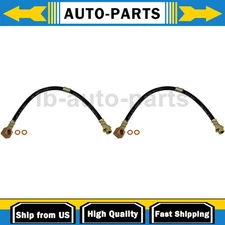 2x Brake Hose Front For 1969 Chevrolet Camaro 7.0L