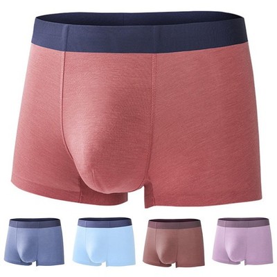 Atmungsaktive Trunks Pouch Boxershorts Classic Style Comfort Fit leichtes Design