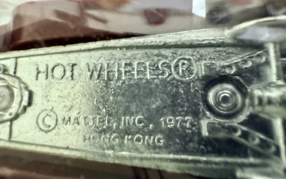 De colección 1977 Hot Wheels Dumpin A Truck casi nuevo-m #2507 Hong Kong tarjeta sin perforar Foto 3 de 4