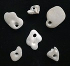 Hag Stone, Fairy Stone, Hex Stone, Naturally Formed, Beach Rock with Hole, Lot  — photo 1