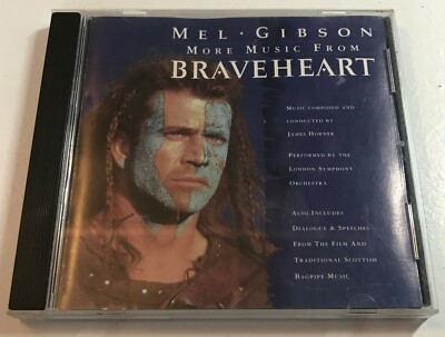 More Music From BRAVEHEART CD James Horner/London Symphony Orchestra Soundtrack