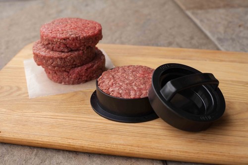 Non Stick 3-In-1 Stuffed Burger Press Hamburger Patty Molds Maker Sliders BBQ - Imagen 7 de 7
