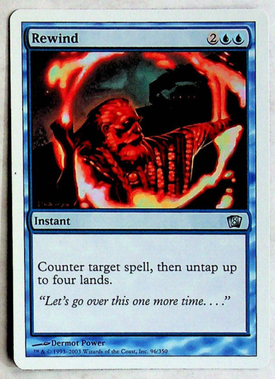 Rewind - 8th Edition - 2003 - Magic The Gathering