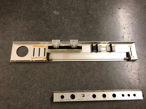 ONKYO A-25 Doble Super Servo Estéreo Amplificador Repuesto Placa Frontal Cubierta - Imagen 5 de 10