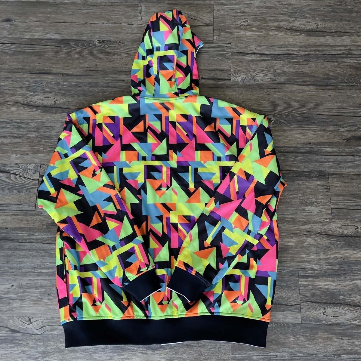 Vtg Coogi Reversible Full Zip Hoodie Embroidered Logo Y2K