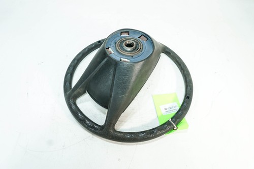 72-89 Mercedes 380SL R107 OEM Front Left Steering Wheel Black Leather 5067 - Picture 10 of 13