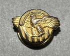 WWII WW2 US Army Military Honorable Discharge Ruptured Duck Lapel Button Pin VTG