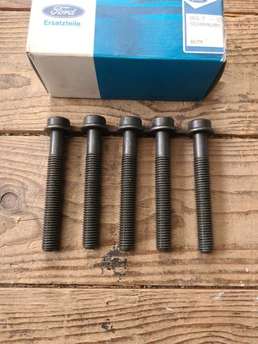 5x Original Ford 6155563 Zylinderkopfschrauben M12x87 V6 Scorpio Sierra Explorer - Bild 3 von 5
