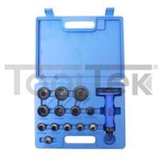 PUNZONATRICE SET 14pz 5-35mm TIMBRATURA FERRI ANELLO BUCHI TOOLTEK