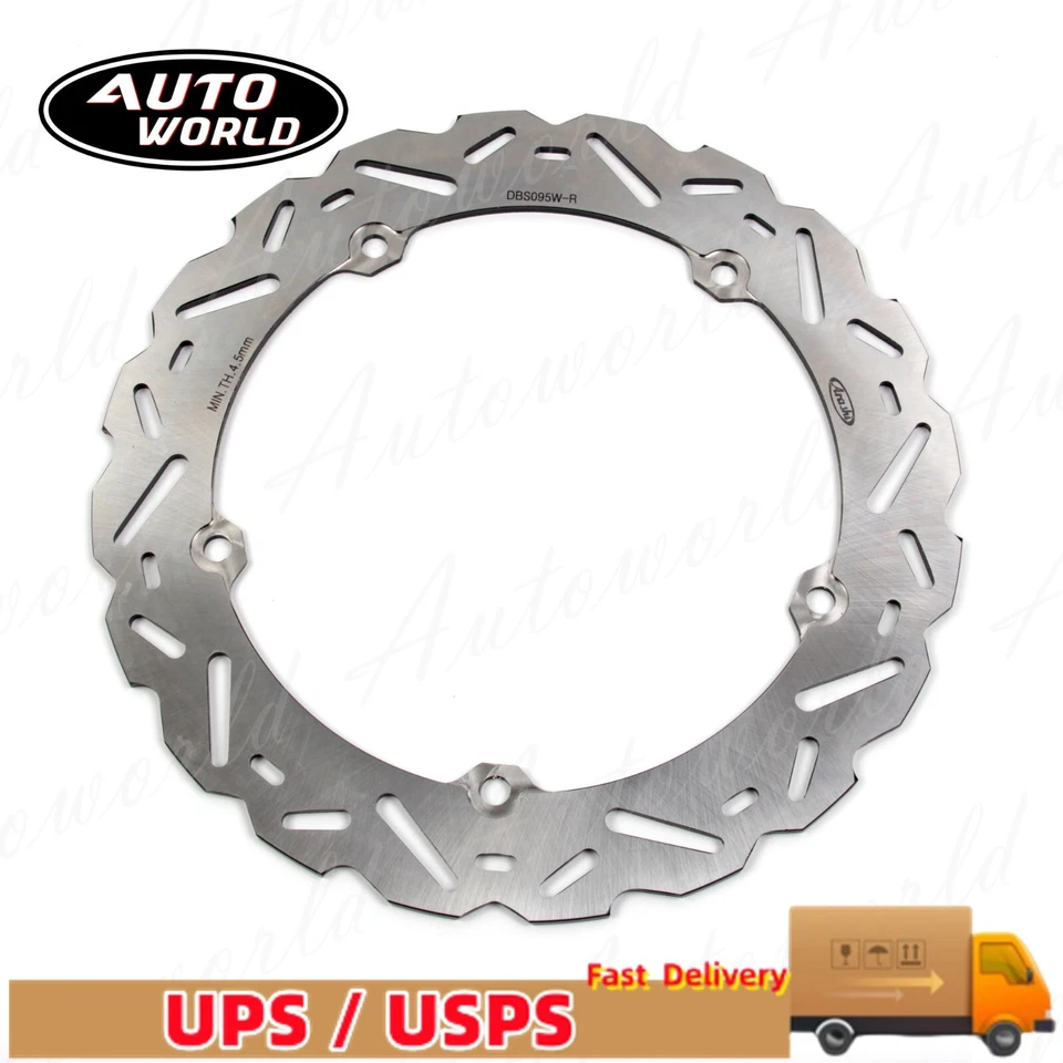 For Honda NC700X 2017 2016 2015 2014 2013 2012 Front Rear Brake Disc Rotor - Image 3 of 4