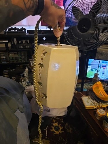 Vintage swag lamp - Picture 2 of 9