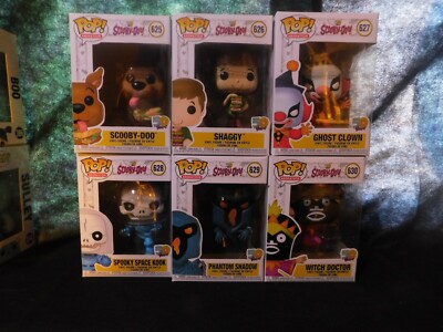 Funko Pops Scobby Doo Set 2