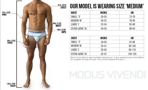 Tg. M Modus Vivendi 08512 Military Jockstrap sexy sospensorio Nero militare Uomo - Foto 3 di 6