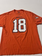 NFL Team Apparel Denver Broncos 18 Manning T-shirt Men  s XL