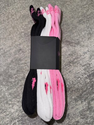 Chrome Hearts Matty Boy Chomper Pink Black White Lips Mouth 3 Pack