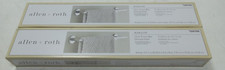 2PACK - Allen Roth Harlow 18-In Towel Bar - Chrome Finish 5287595