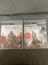 Assassin's Creed II ASSASSINS III PS3- Manuals PRE-OWNED