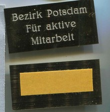DDR: Staatssicherheit Pokalauflage Bezirk Potsdam F&uuml;r aktive Mitrbeit (43)