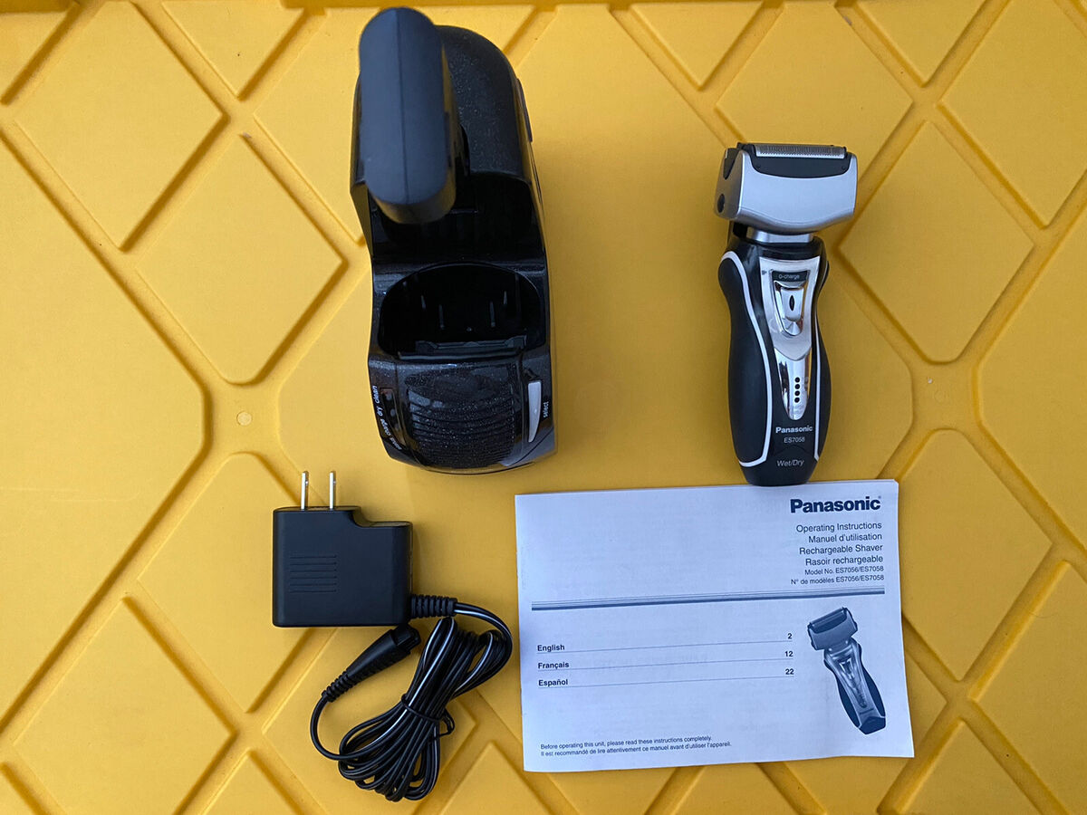 Panasonic ES7058 RC9-05 Self Cleaning Mens Electric Razor Panasonic ES7058 RC9-05 Self Cleaning Mens Electric Razor