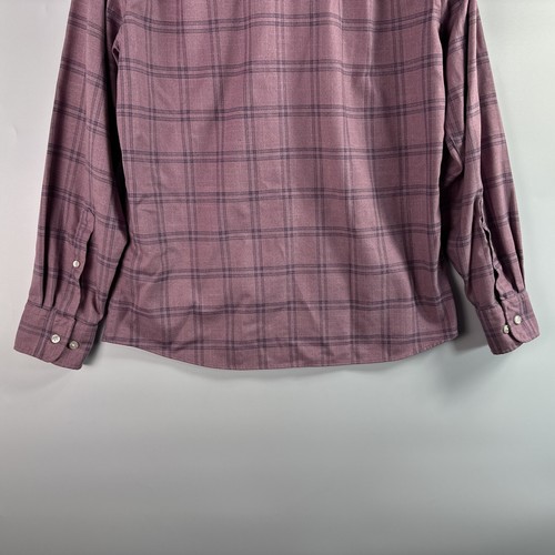 Camisa Charles Tyrwhitt Hombres Mediana Cuadros Manga Larga Calce Ajustado Informal Algodón - Imagen 11 de 13