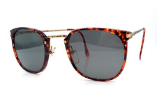 Vintage Oliver Winston 04 Tortoise Oval Sunglasses Japan W/NEW LENSES