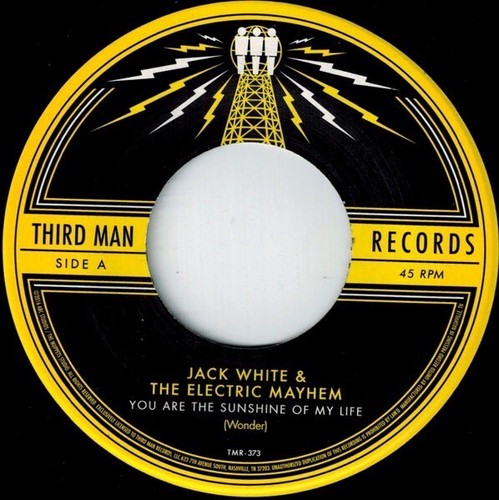 JACK WHITE & The Electric Mayhem - You Are The Sunshine Of My Life 2016 7" New - Picture 5 of 6
