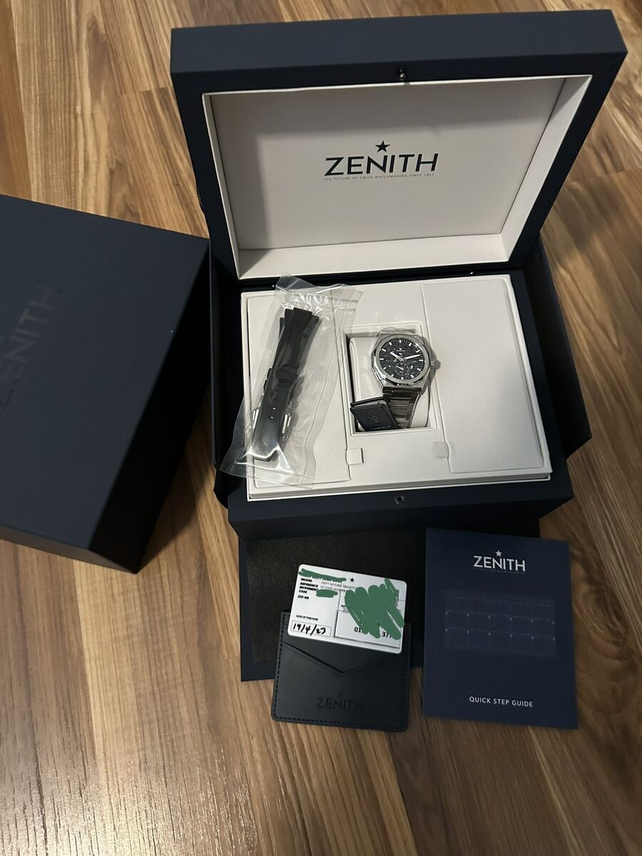 Zenith Defy Skyline Skeleton Black Watch 03.9300.3620/78 Zenith Defy Skyline Skeleton Black Watch 03.9300.3620/78