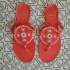 Jack Roger's Girl's Georgica Coral Jelly Sandal Size 3 Big Girls 24223B