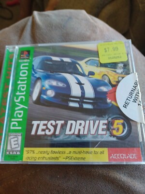 Test Drive 5 (Sony PlayStation 1, 1998) Complete