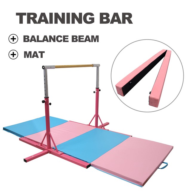 gymnastics mat and beam