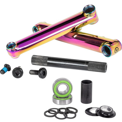 Salt Plus Pro48 BMX Kurbel 3teil Oilslick inkl. Midsize BB