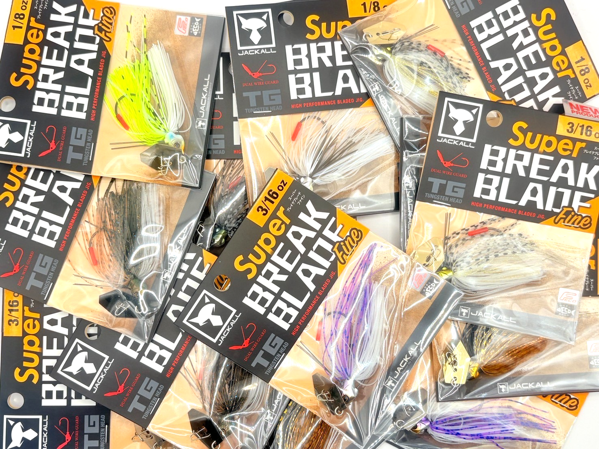 Buy Jackall Super Break Blade Fine Bladed Jig(Choose Colors) IN STOCK