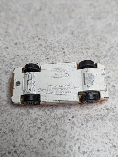 Matchbox Lesney Superfast Mazda RX 500 No 66 Vintage Car 1971 Orange - Picture 5 of 5
