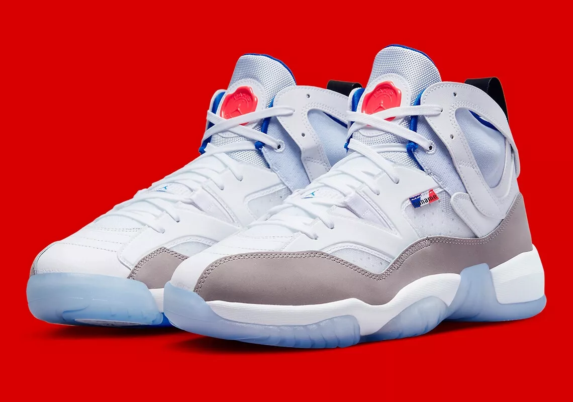 Nike air jordan retro 6 shoes 2025 in white/red/blue