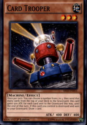 2017 Yu Gi Oh Machine Reactor Structure Deck #SR03EN015 Card Trooper C |  eBay