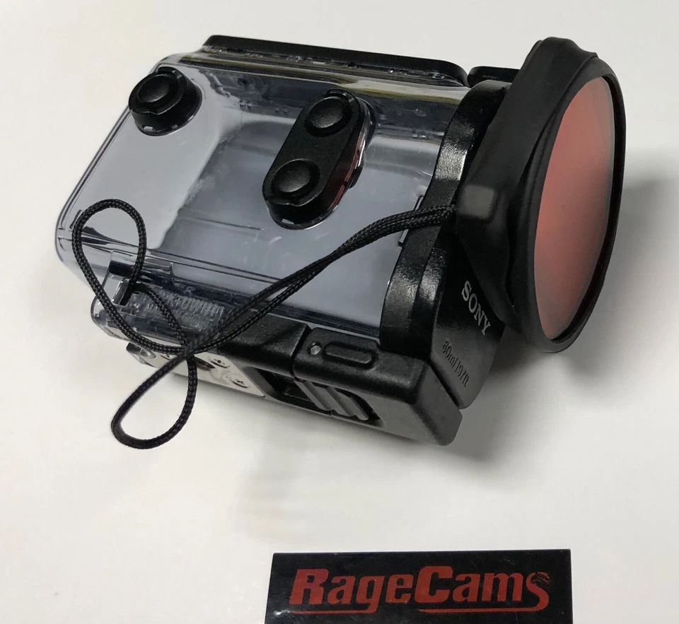 Filtro rojo para carcasa submarina Sony MPK-UWH1 X3000 AS300 AS50 X-3000 AS-300 Foto 2 de 4