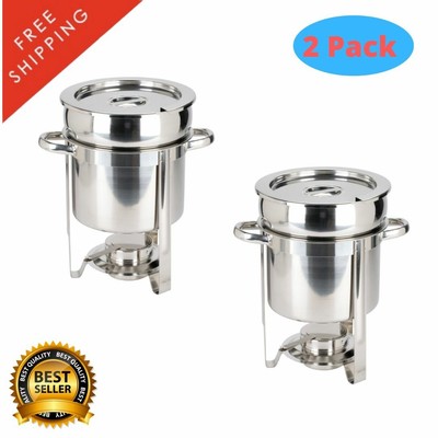 Choice 6 Qt Oval Deluxe Chafer Free Shipping USA Only 48