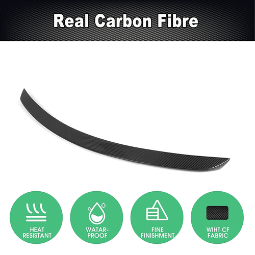 Alerón trasero de carbono alerón labio para Mercedes R172 SLK250 SLK300 2012-15 - Imagen 5 de 10