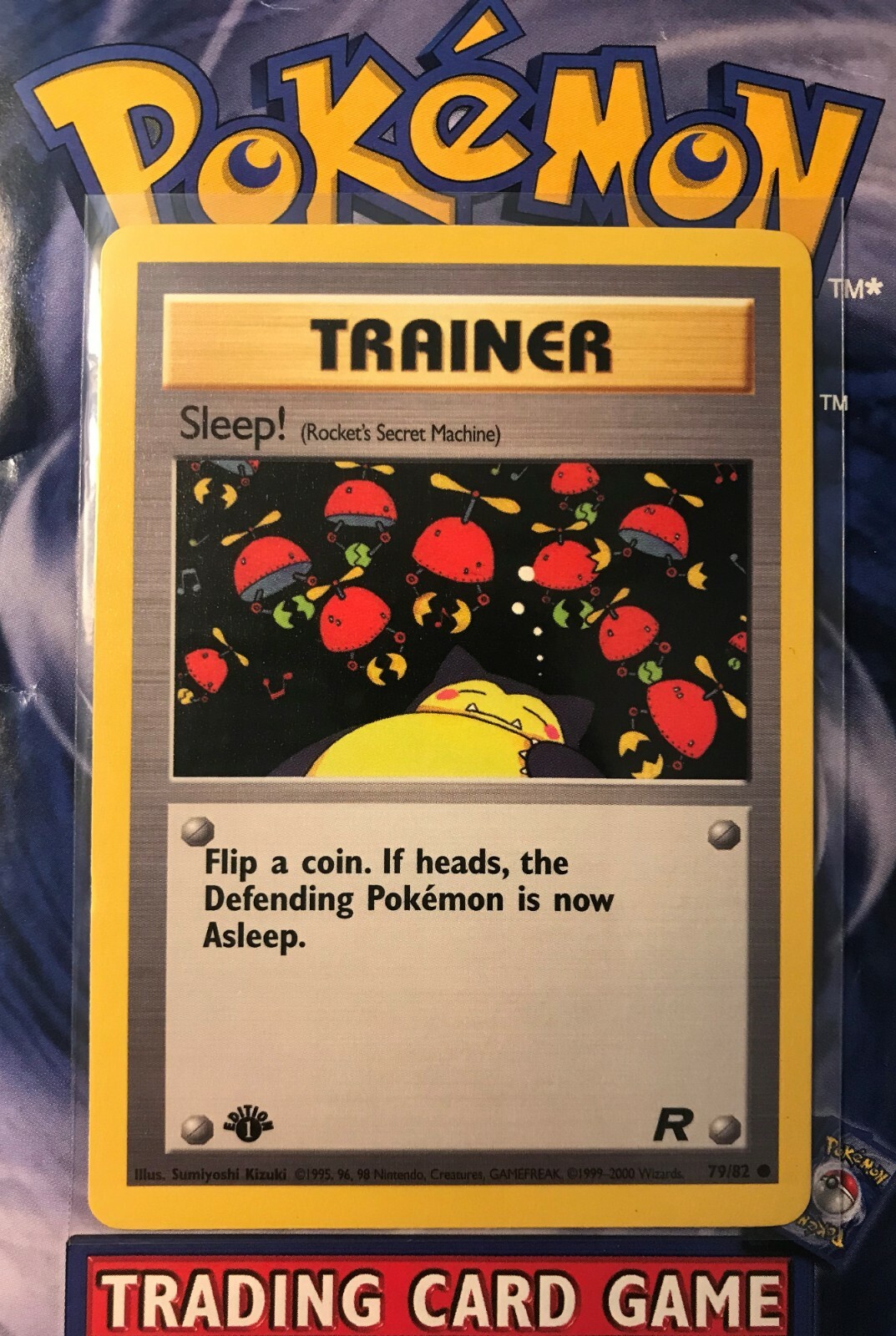Pokémon Team Rocket 1st Edition #79 Sleep! (NM)