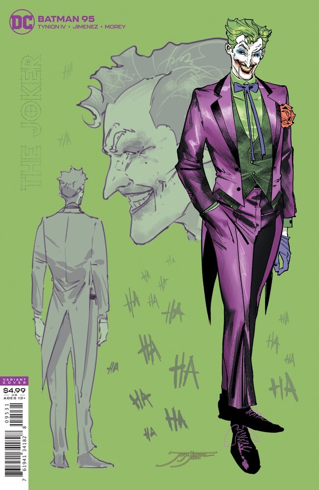 BATMAN #95 - 1:25 Jimenez Joker Variant - NM - DC Comics | eBay