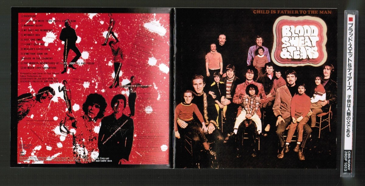 BLOOD, SWEAT & TEARS Child Is Father To The Man JAPAN CD 28DP1013