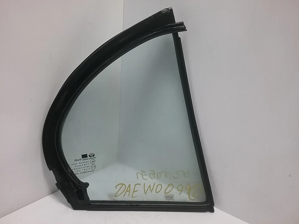 1999 - 2002 Daewoo Leganza левая задняя дверь четверть маленькое стеклянное окно 43R-00107 - Изображение 3 из 3