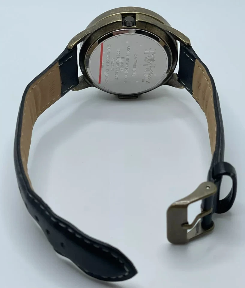 Reloj Harry Potter Unisex Reliquias de la Muerte 36 mm Estuche Abatible Banda Negra Cuarzo Foto 4 de 4