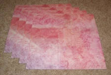 Creative Imaginations Single Sided Papers (4) ~ Sonnets Translation Love Words